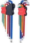 18-PIECE Long Allen Wrenches Sets, Metric Standard Key Hex Wit. Fixed Price $45.95.