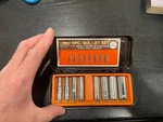 Ludell 1/4 Drive 9 Piece Socket Set. Fixed Price $8.00.