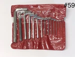 Vintage Upland Forgemaster 15-PIECE Hex Key Wrench Set NO.15 Made Usa Nos. Fixed Price $10.00.