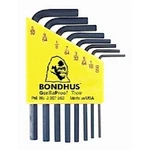 Bondhus 12232 Set 8 Hex L-wrenches .050-5/32" Short 1EA. Fixed Price $8.69.