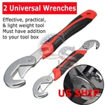 2PCS Snap'n Grip 9-32MM Adjustable Wrench Spanner Universal Quick Multi-function. Fixed Price $12.99.
