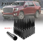 For Gmc Yukon 4WD Xl 1500 24PCS Spike Wheel Lug Nut Cover Socket Key Set M14X1.5. Fixed Price $55.99.