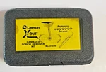 Lawson No. 27226 X-out, Damaged Screw Remover Set X1, X2, X3 Black Case HT#126. Fixed Price $25.00.