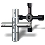 Veapiz 2PCS 4 Way Sillcock Water Key, Heavy Duty Multifunctional Black. Fixed Price $13.99.