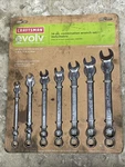 Craftsman Evolv 14PC Combination Wrench Set Sae / Metric Mm New Old Stock 10055. Fixed Price $51.10.