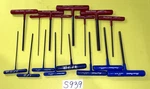 Blue-point Tools 2 Sets 8 T-handle Hex Sae & Metric Wrenches. Fixed Price $135.00.