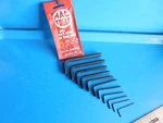 Used, Mac Tools Pc. Short Arm " Sae Hex Key Set Part #SHK11AP. Fixed Price $29.00.