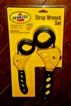 Pennzoil Strap Wrench Set (regular 3/8" To 5-1/4" & Large 1" 6-1/2") #19425. Fixed Price $19.99.