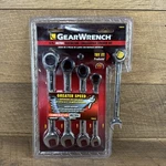 **brand New** Gear Wrench 93004D 5-PC Metric Ratcheting Combination Set. Fixed Price $19.99.