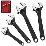 Sedy 4-PIECE Adjustable Wrench Set 6, 8, 10, 12 Inch Professional Cr-v Tool Kit. Fixed Price $38.99.
