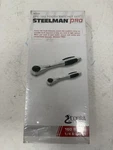 Steelman Pro 2PC 160 Tooth Ratchet Set 98885 - Cobra Series Sizes: 1/4" & 3/8". Fixed Price $90.00.