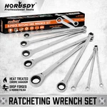 9-PIECE Ratcheting Double Metric Wrench Gearbox 72 Tooth Extra Long. Fixed Price $49.99.