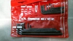 Eklind 69218 Pc. Combination Hex Key Set, Long/short Series, Free Shipping. Fixed Price $16.99.