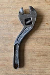 Vintage Westcott NO.78 Curved Adjustable Wrench Inch. Fixed Price $22.00.