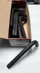 Qty. 10 Hex Keys 8650 Alloy Short Arm Plain Made Usa E213 530026 19MM. Fixed Price $31.00.