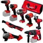 Milwaukee M18 Cordless Big Discount Screwdriver 9-PIECE Combo Power Tools Set. Fixed Price $336.98.