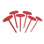 Wiha 33490 6 Piece Insulated T-handle Hex Screwdriver Set. Fixed Price $60.00.