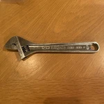 Snap-on Tools AD10 10" 250MM Adjustable Wrench Chrome Made In Usa. Fixed Price $74.95.