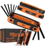 Mutt Tools 17PC Folding Allen Wrenches Sets Includes Sae And Metric. Fixed Price $30.99.