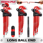 Sedy 30PC Hex Key Torx Set Ball End T-handle Extension Bar Sae Metric Wrench. Fixed Price $70.55.