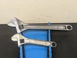 #AX200 Armstrong Tools Usa 28-406 & 28-412 Adjustable Wrench Set 6" 12" Gmtk. Fixed Price $33.96.