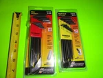 Bondhus 1.5MM-10MM Hex End Long 9PC Metric +12PC Sae Ball 1/16"-5/16" Wrench. Fixed Price $32.95.