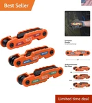 70543 3-PIECE Compact Folding Hex Set, Metric, Sae, Torx Sizes, 25 Keys, .... Fixed Price $54.86.