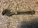 Vintage Heller Bros. Self Adjusting Masterench 8" Wrench Patented Horse Logo Usa. Fixed Price $14.55.