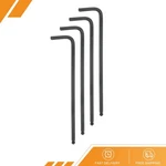 4PACK Ball End Key Wrench 1/8" L-shape Long Arm Hexagon Sae Black. Fixed Price $13.56.