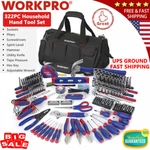322PC Mechanics Tool Set General Household Hand Socket Plier Sae Metric. Fixed Price $118.99.