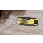 Stanley Folding Metric Hex Key Allen Wrench Set 8-PIECE 1.5-6MM Yellow. Fixed Price $13.00.