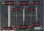 Wiha 54079 8 Piece Softgrip Dual Drive Hex Metric T-handle Tray Set. Fixed Price $153.99.
