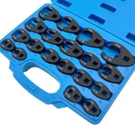19PCS Crowfoot Wrench Set Metric 8-32MM 3/8" & 1/2" Drive Flare Nut W/case. Fixed Price $33.98.