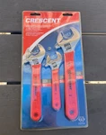 Cresent 6" 8" 10" Chrome Cushion Grip Adjustable Wrench Set. Fixed Price $39.99.
