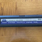 Eastwood 1/2 Micrometer Torque Wrench W/case & Manual #31338. Fixed Price $129.99.