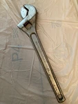 Vintage Williams 18" Adjustable Wrench AP-18 Made Usa Mechanic Tool Shop Used. Fixed Price $27.00.