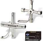 4-WAY Sillcock Key, 2-PACK 40CR Water Multi-functional & Utility Wrench, Sh. Fixed Price $15.33.