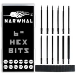 6" Long Allen Hex Set (12 Pack Of Drill With Case) Inch Key .... Fixed Price $26.09.