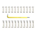 22PCS Socket Head Screws, Chicago With Hex Spanner, Fasteners For Furn.... Fixed Price $12.68.