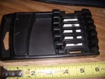 New Stanley 12 Point Combo Wrench Storage Rack Fits, 1/4 9/16. Fixed Price $14.95.