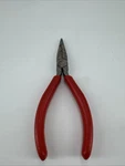 Snap-on 95BCP Needle Nose Pliers 6" Cushion Grip Red Usa. Fixed Price $29.95.