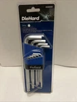 Diehard 10 Pc Metric Long Arm Hex Key Set, DH50008, Storage Caddy, Ball End. Fixed Price $19.95.