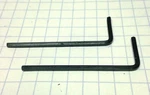Two 5/32" Short- Arm Hex Keys (allen Wrenches) Alloy Steel Inch Sae Usa. Fixed Price $5.69.