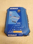 Kobalt - 50 Piece Standard (sae) + Metric Mechanic Tool Set W/ Hard Case 5996331. Fixed Price $35.00.