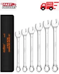 Horusdy Large Wrench Set With Rolling Pouch Metric 6-PIECE 23MM, 24MM, 26M. Fixed Price $49.99.