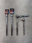 Duralast 1/2IN Drive Ratchet & 10IN Extension Bar Set 72-110 72-125 73-876 Lot. Fixed Price $24.99.