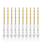 Amoolo 3/32 Twist Drill Bit Set, 10PCS Titanium Hss Hex Shank Impact. Fixed Price $20.50.