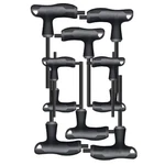 10-PC. T-handle Hex Wrench Set, Sae & Metric G050818. Fixed Price $55.32.
