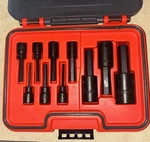 Proto 10 Pc Socket Set 3/8 & 1/2 Dr Sae Hex. Fixed Price $210.00.