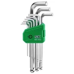 Sk 9-PIECE Wrench Set, Hex Sae Ball End L-key, S2 Steel. Fixed Price $26.99.